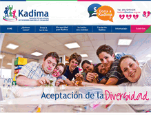 Tablet Screenshot of kadima.org.mx